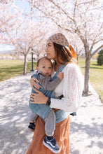 Load image into Gallery viewer, Azure Velvet Baby Carrier