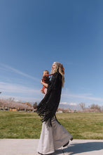 Load image into Gallery viewer, Bordeaux Velvet Baby Carrier