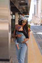 Load image into Gallery viewer, Azure Velvet Baby Carrier